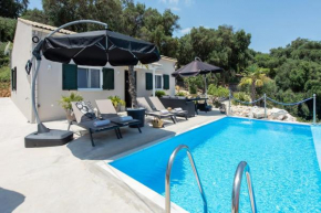 SeaView Corfu Villa - 2 Bedroom - Villa Perama - Private Pool & AC Aside